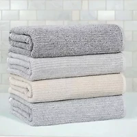 SUPERIOR® Destin Collection | 80% Cotton 20% Viscose 6-pc. Quick Dry Bath Towel Set