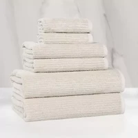 SUPERIOR® Destin Collection | 80% Cotton 20% Viscose 6-pc. Quick Dry Bath Towel Set