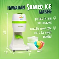 Nostalgia ESHVICE2HSI Electric Shave Ice & Snow Cone Maker