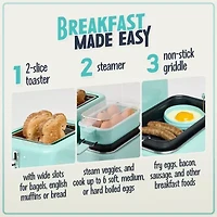 Nostalgia CLBS3AQ Retro 3-in-1 Breakfast Station
