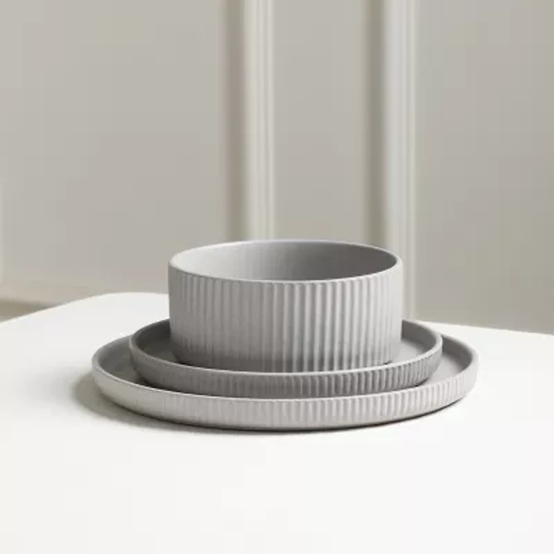 Stone + Lain Haven 16-pc. Stoneware Dinnerware Set