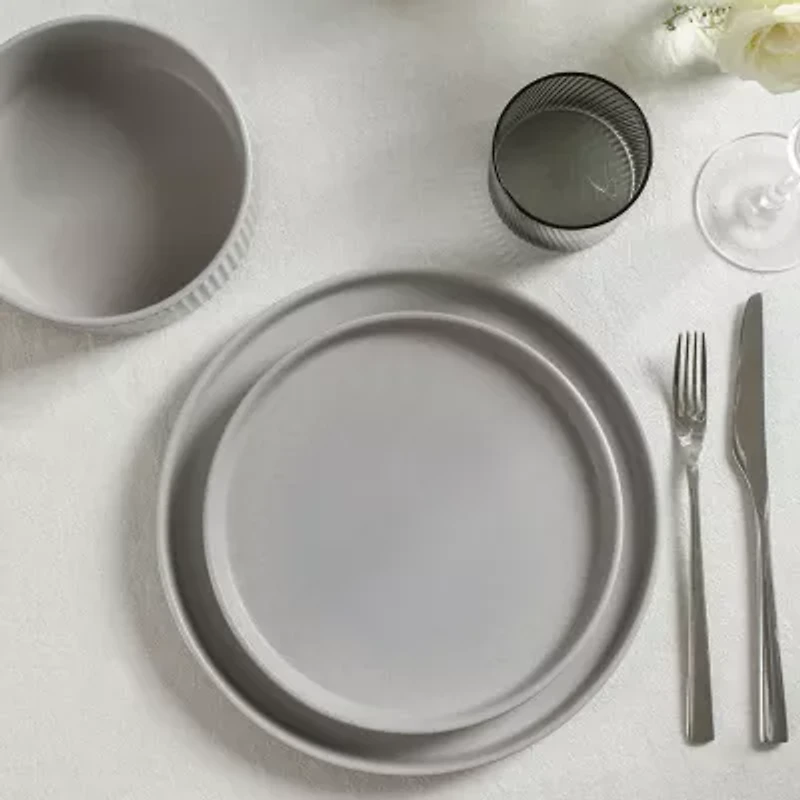 Stone + Lain Haven 16-pc. Stoneware Dinnerware Set