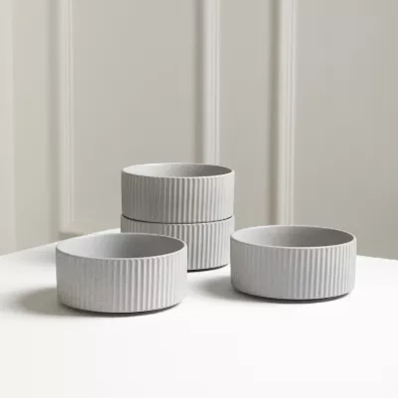 Stone + Lain Haven 16-pc. Stoneware Dinnerware Set