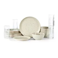 Stone + Lain Dua 4-pc. Stoneware Dinnerware Set