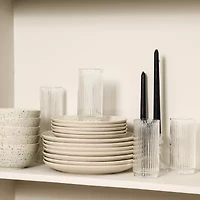 Stone + Lain Dua 4-pc. Stoneware Dinnerware Set