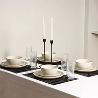 Stone + Lain Dua 4-pc. Stoneware Dinnerware Set
