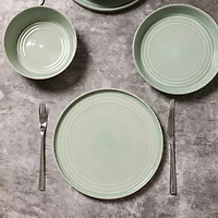 Stone + Lain Claire 24-pc. Stoneware Dinnerware Set