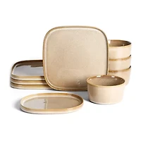 Stone + Lain Cairo 12-pc. Stoneware Dinnerware Set