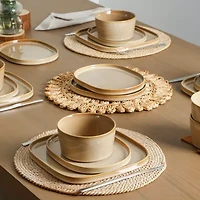 Stone + Lain Cairo 12-pc. Stoneware Dinnerware Set