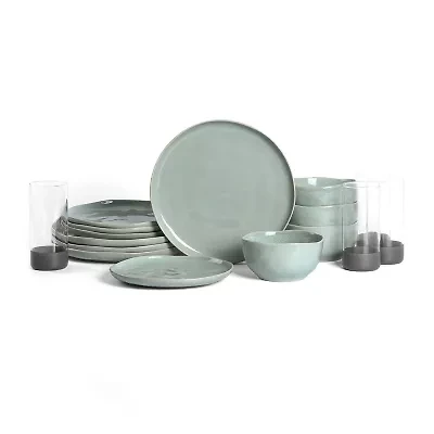 Stone + Lain Mirella -pc. Stoneware Dinnerware Set