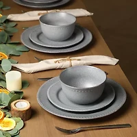 Stone + Lain Comet 4-pc. Stoneware Dinnerware Set