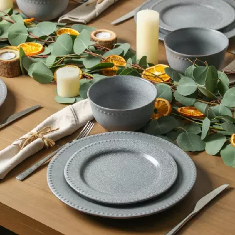 Stone + Lain Comet 4-pc. Stoneware Dinnerware Set