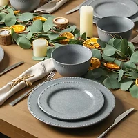 Stone + Lain Comet 4-pc. Stoneware Dinnerware Set
