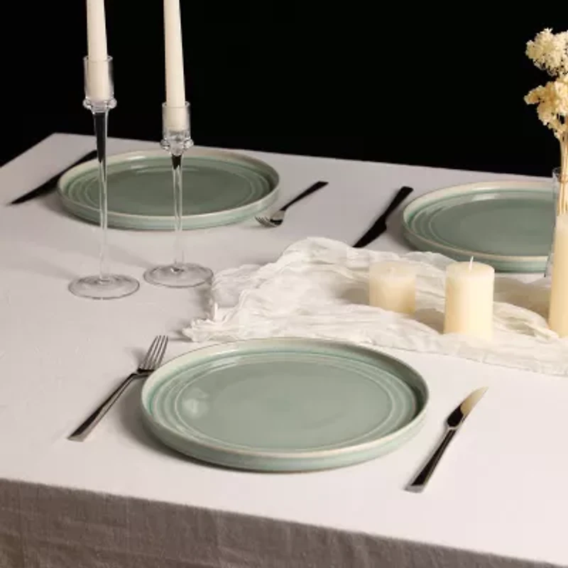 Stone + Lain Claire 4-pc. Stoneware Dinner Plate