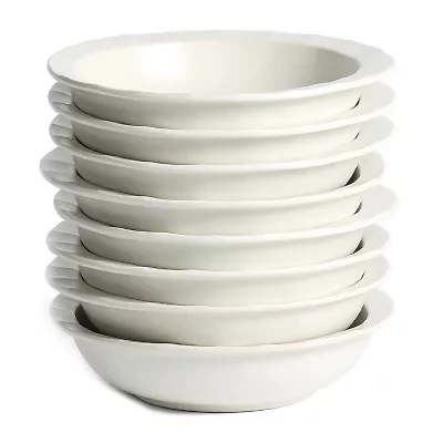 Stone + Lain Oasis 8-pc. Stoneware Pasta Bowl