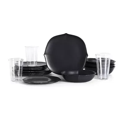 Stone + Lain Baskerville 16-pc. Stoneware Dinnerware Set