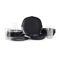 Stone + Lain Baskerville 16-pc. Stoneware Dinnerware Set