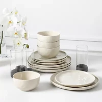 Stone + Lain Mirella -pc. Stoneware Dinnerware Set