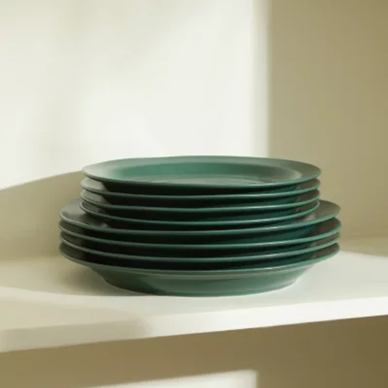 Stone + Lain Orbit 8-pc. Stoneware Dinnerware Set