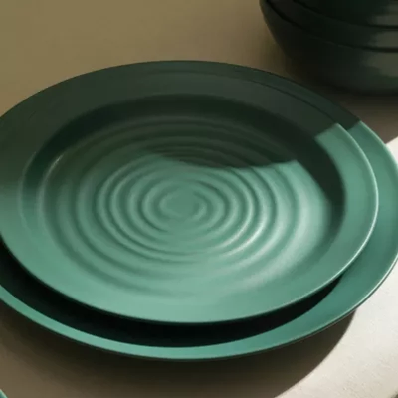 Stone + Lain Orbit 8-pc. Stoneware Dinnerware Set
