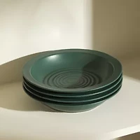 Stone + Lain Orbit 8-pc. Stoneware Dinnerware Set