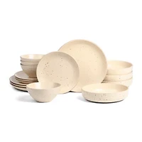 Stone + Lain Lauren -pc. Stoneware Dinnerware Set