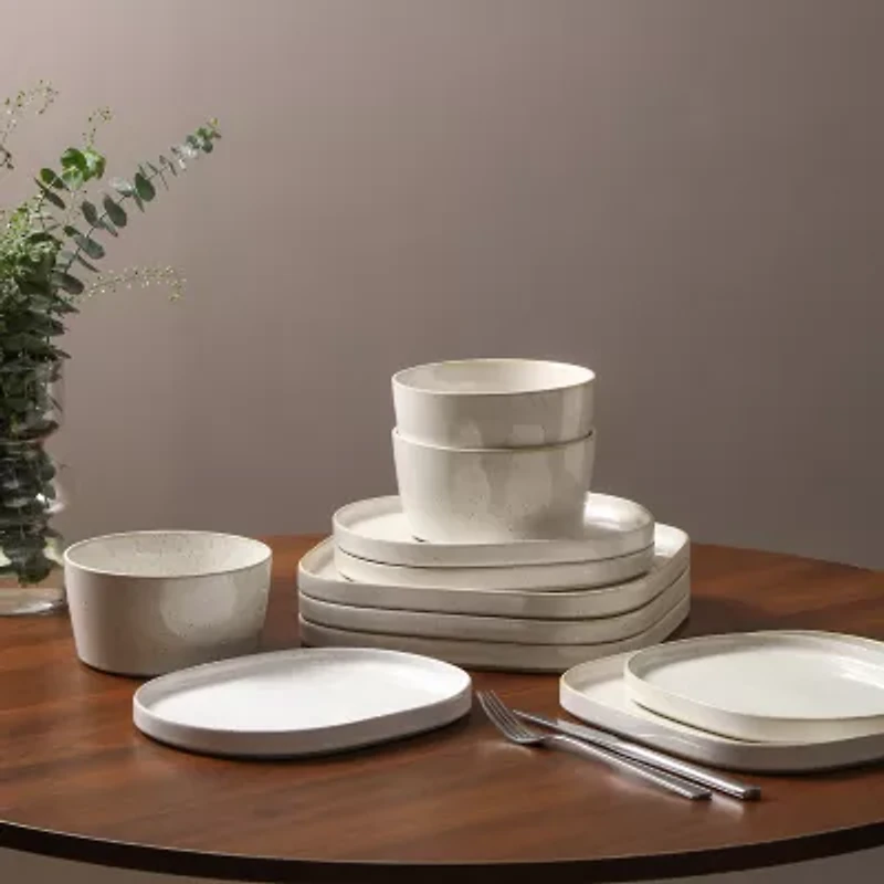 Stone + Lain Cairo 24-pc. Stoneware Dinnerware Set