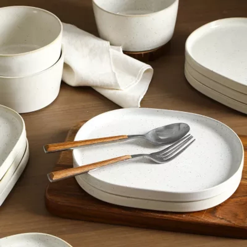 Stone + Lain Cairo 24-pc. Stoneware Dinnerware Set