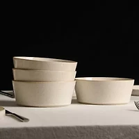 Stone + Lain Claire 4-pc. Stoneware Cereal Bowl