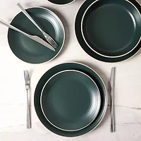 Stone + Lain Lauren -pc. Stoneware Dinnerware Set