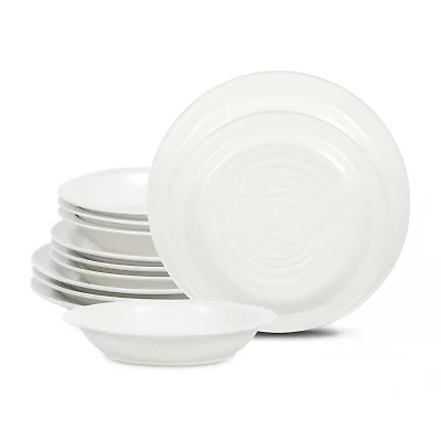 Stone + Lain Orbit 12-pc. Stoneware Dinnerware Set