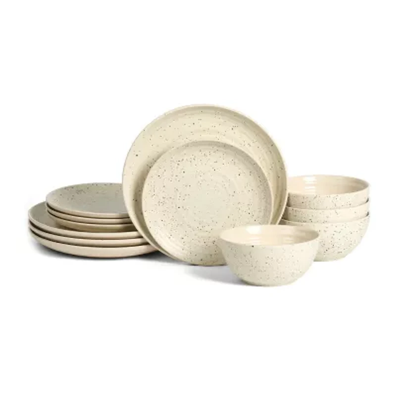 Stone + Lain Dua 4-pc. Stoneware Dinnerware Set