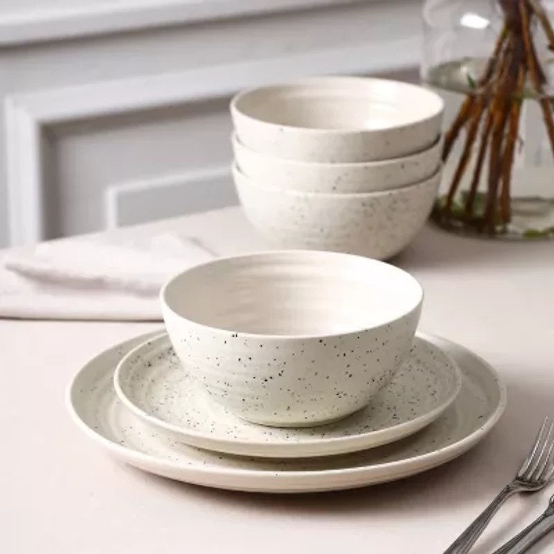 Stone + Lain Dua 4-pc. Stoneware Dinnerware Set