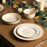 Stone + Lain Comet 4-pc. Stoneware Dinnerware Set