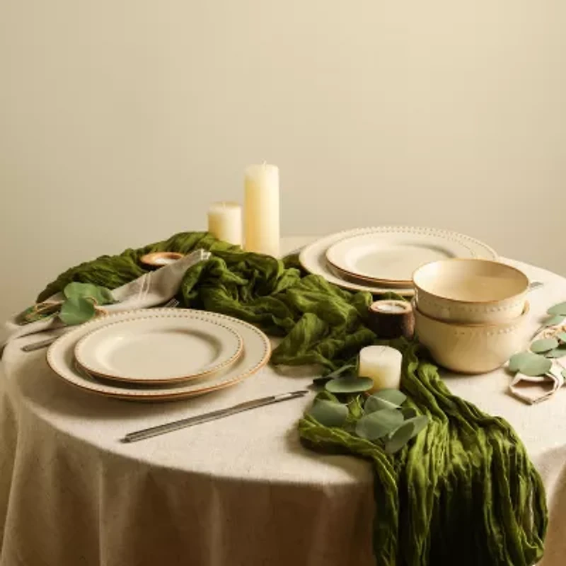 Stone + Lain Comet 4-pc. Stoneware Dinnerware Set