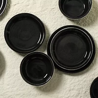 Stone + Lain Slate 8-pc. Stoneware Dinnerware Set