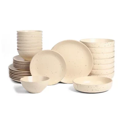Stone + Lain Lauren -pc. Stoneware Dinnerware Set