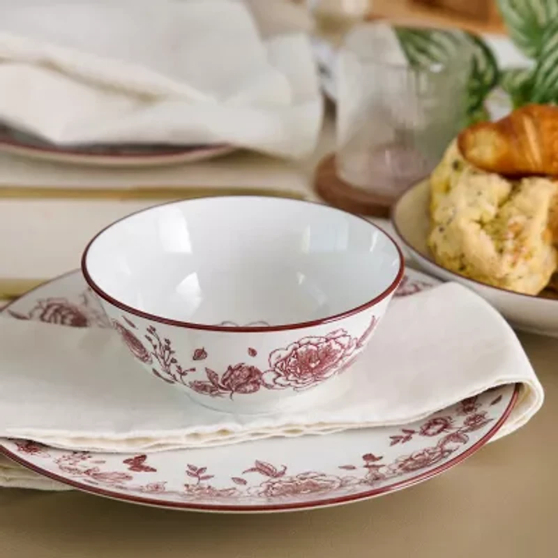 Stone + Lain Esme 12-pc. Porcelain Dinnerware Set