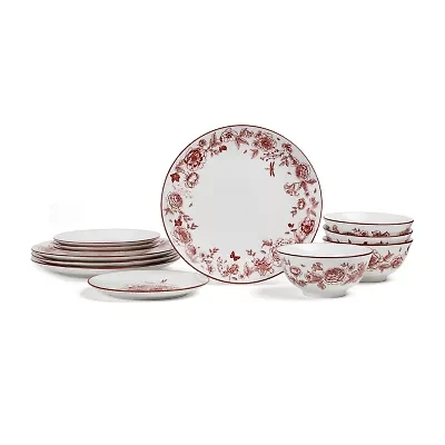 Stone + Lain Esme 12-pc. Porcelain Dinnerware Set