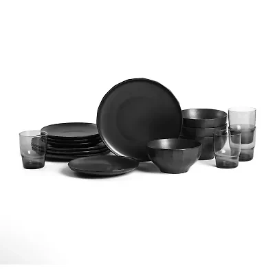 Stone + Lain Rio 16-pc. Stoneware Dinnerware Set