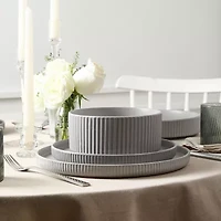 Stone + Lain Haven 4-pc. Stoneware Dinner Plate