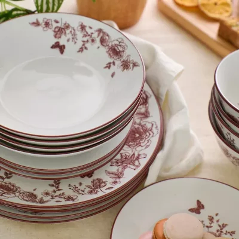 Stone + Lain Esme 8-pc. Porcelain Dinnerware Set