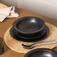 Stone + Lain Oasis 4-pc. Stoneware Pasta Bowl