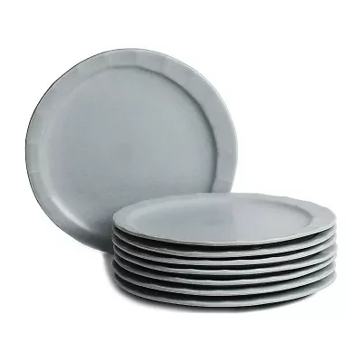 Stone + Lain Oasis 8-pc. Stoneware Dinner Plate