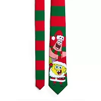 Opposuits Christmas Spongebob Tie