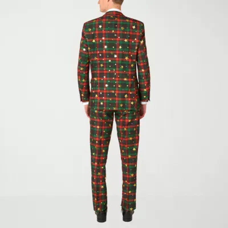 Opposuits Tartan Tidings Mens 3-pc. Suit Set