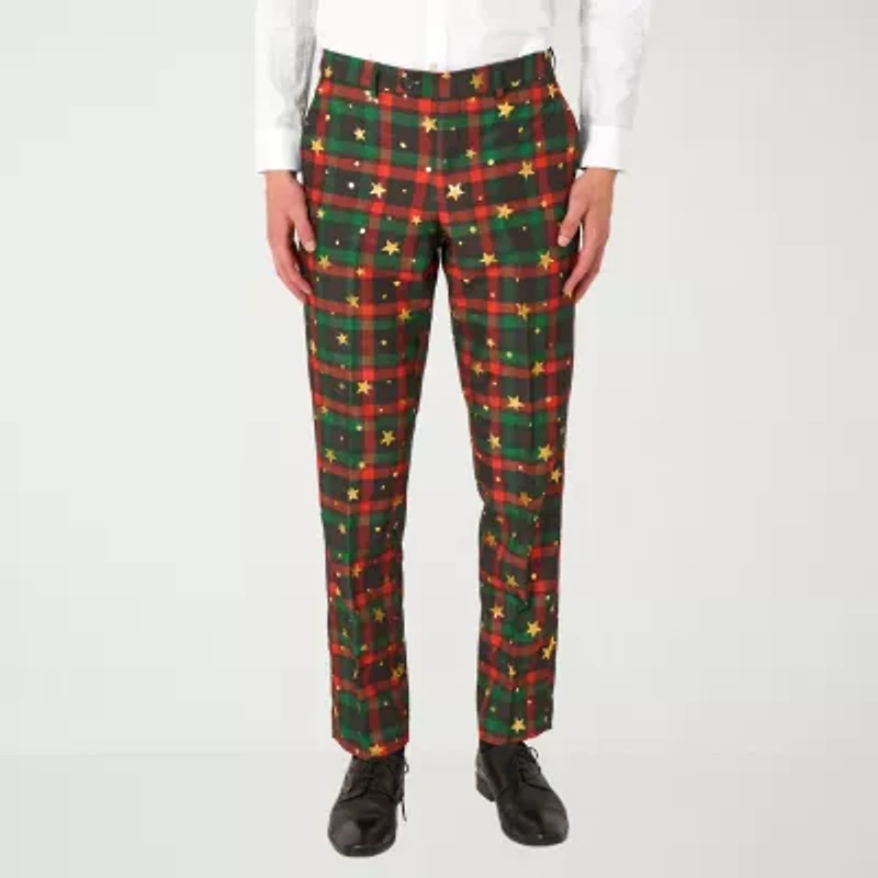 Opposuits Tartan Tidings Mens 3-pc. Suit Set