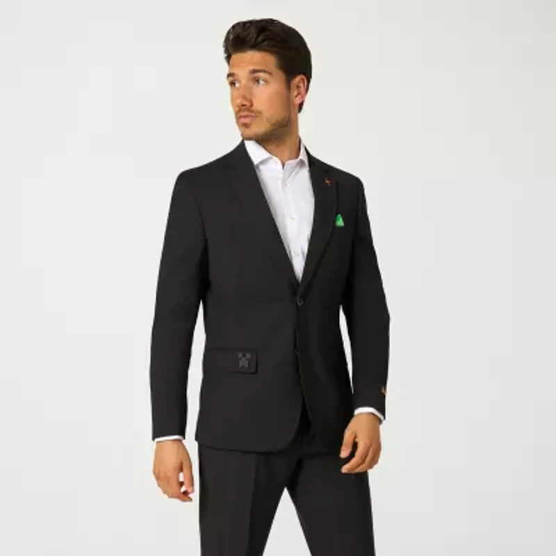 Opposuits Minecraft Mens Slim Fit Blazer