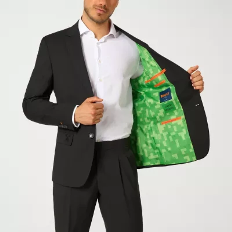 Opposuits Minecraft Mens Slim Fit Blazer