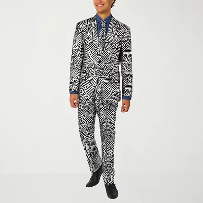 Opposuits Silver Mens 3-pc. Suit Set